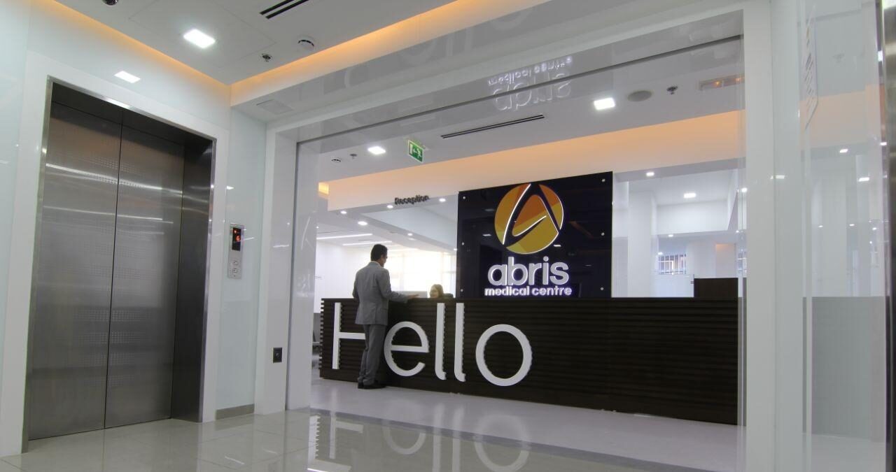 Abris Medical Centre, Bur Dubai — interior fit out by Primary Concept Design Studio