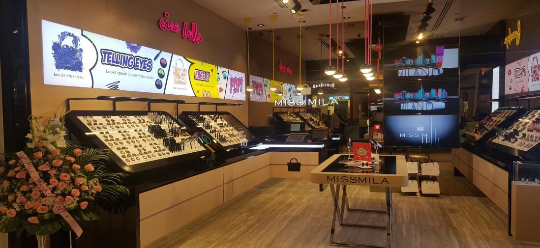 Miss Mila, Mega Mall — interior fit out by Primary Concept Design Studio
