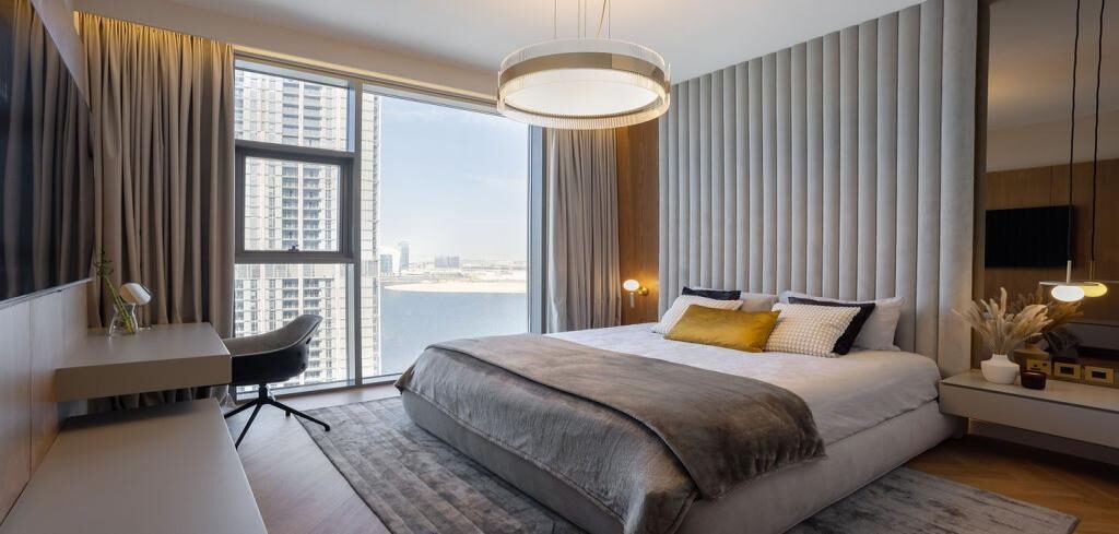 Private Apartment, Creek Harbour — interior fit out by Primary Concept Design Studio